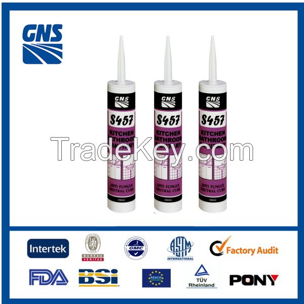 anti-fungus kitchen&amp;amp;bathroom silicone sealant tube