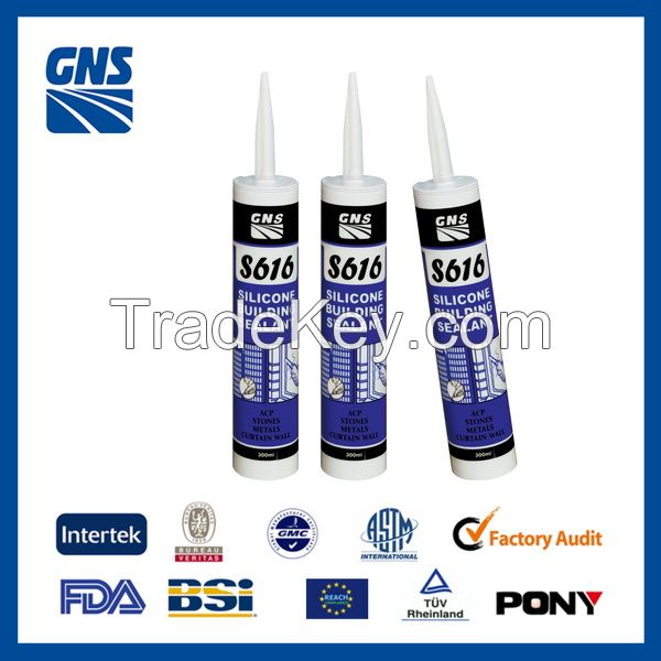 construction usage weatherproof silicone sealant no smell