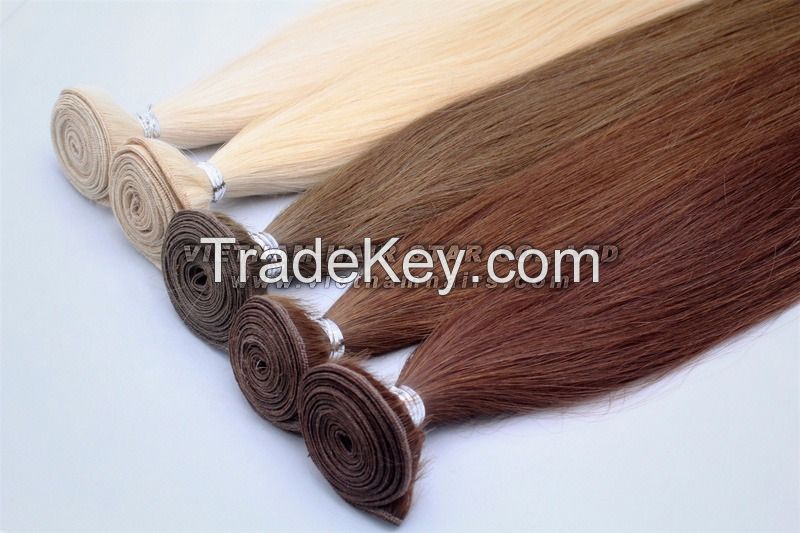 100% Unprocess Natural Human Weft Hair Wholesale