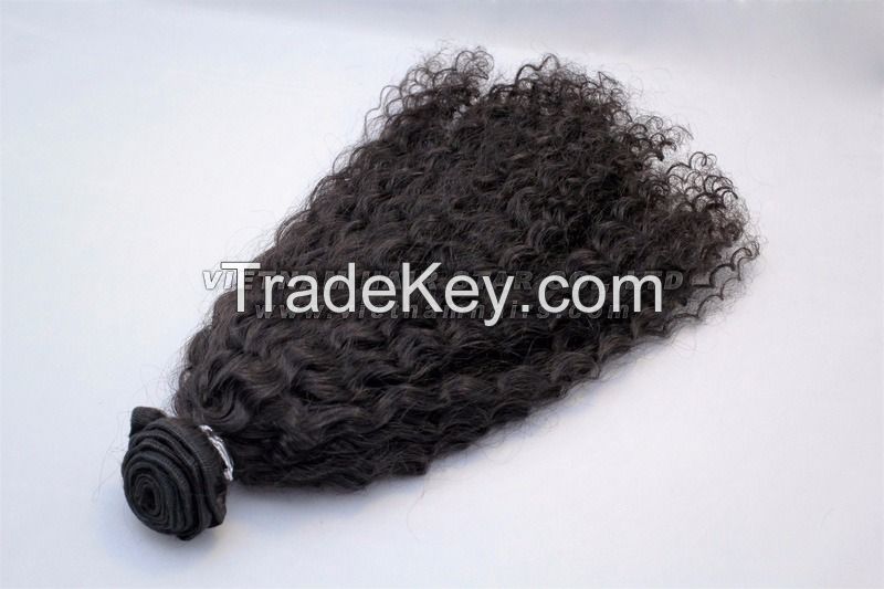 100% Unprocess Natural Human Weft Hair Wholesale