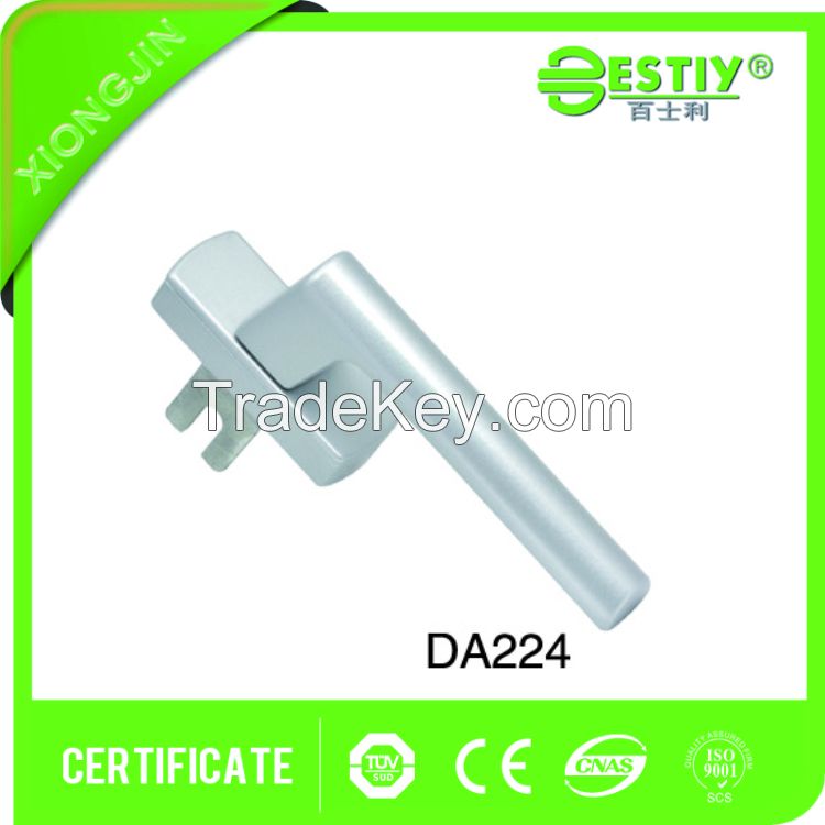 DA224  Aluminuml Window Door  Handle Accessories Aluminum Zinc Alloy Opening with multi point lock