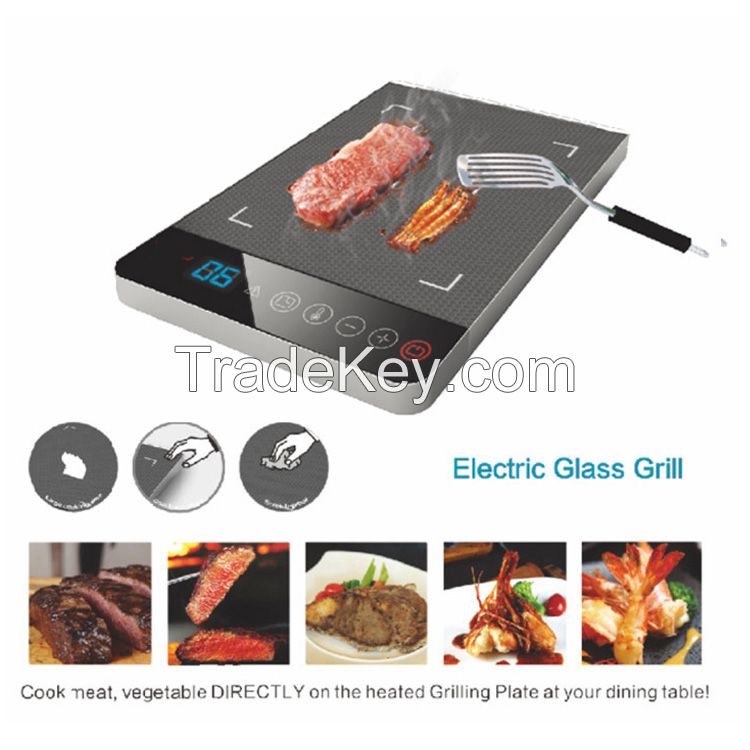 hosun factory supply electric glass grill