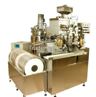 vegetarian soft capsule production line and softgel capsule making machine and small encapsulation machine