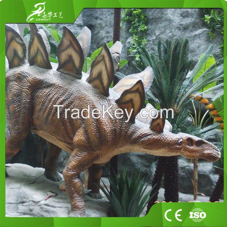 Exhibition Equipment Life-Size Robotic Animated Dinosaur Model 