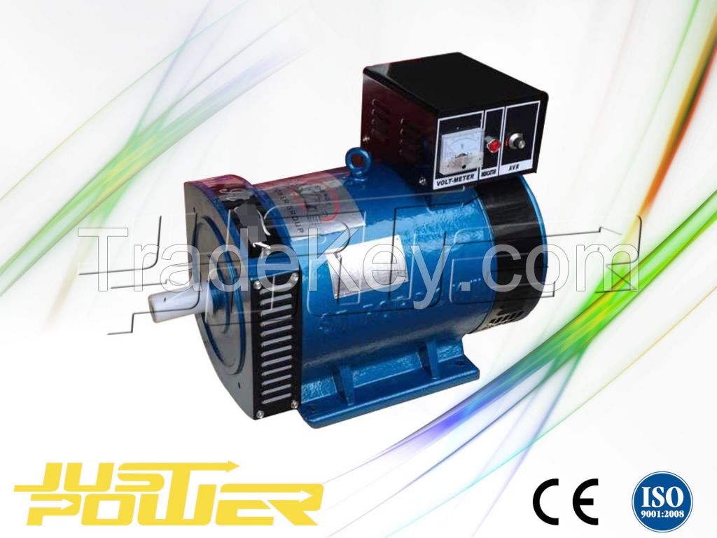 STC three phase ac brush alternator