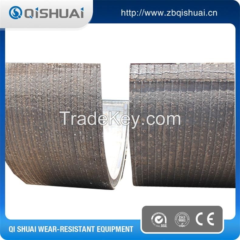 Alloy welded wear resistant hardfacing steel plate