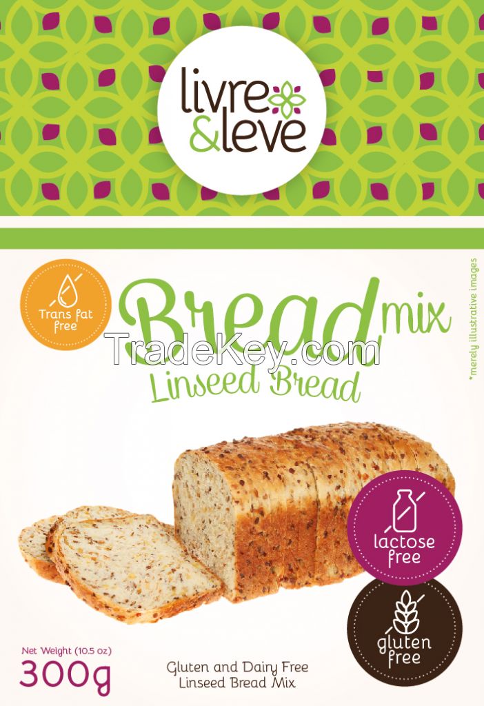 Gluten and Dairy Free Linseed Bread Mix