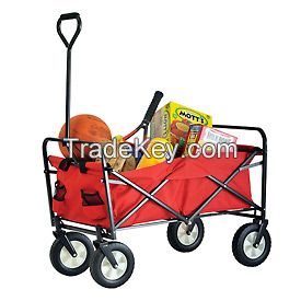 Folding Garden Wagon Cart 