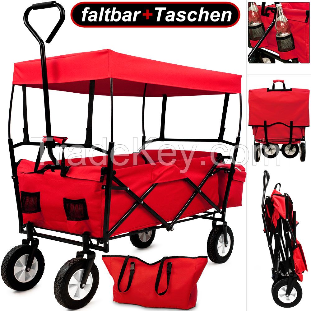 folding garden wagon cart 