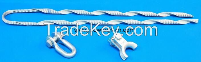 ADSS cable preformed tension clamp