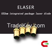 High beam quality TO18 integrated package 30mW 532nm laser diode