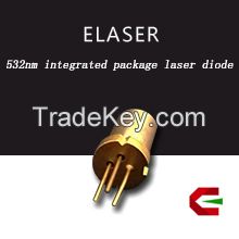 High beam quality TO18 integrated package 30mW 532nm laser diode