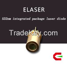 Class 3B 50mW copper TO18 integrated package green laser module