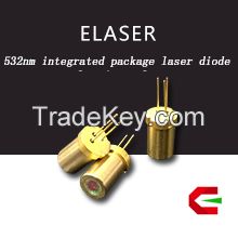 High color purity TO18 integrated package 50mW 532nm laser diodes