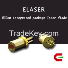 High beam quality TO18 integrated package 30mW 532nm laser diode