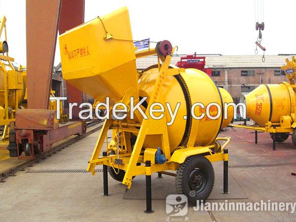 JZC350 electric self loading concrete mixer for sale