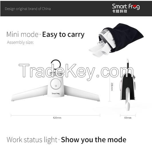 2016 winter hot sale smartfrog portable 2-in-1 Cloth &amp; Shoes Fast Drying Hanger