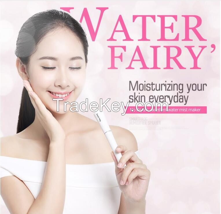 2016 hot sale new design portable pen air humidifier water fairy 