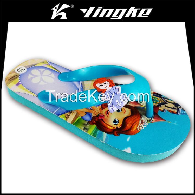 Factory custom printed all kinds of slippers flip flops cheap wholesale