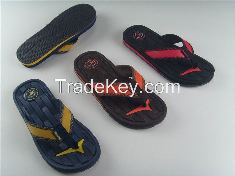 New Custom Various Colors Prinitng Soft Eva Waterproof Beach Slippers Flip Flop Men