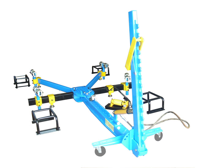 auto body straightener frame machine