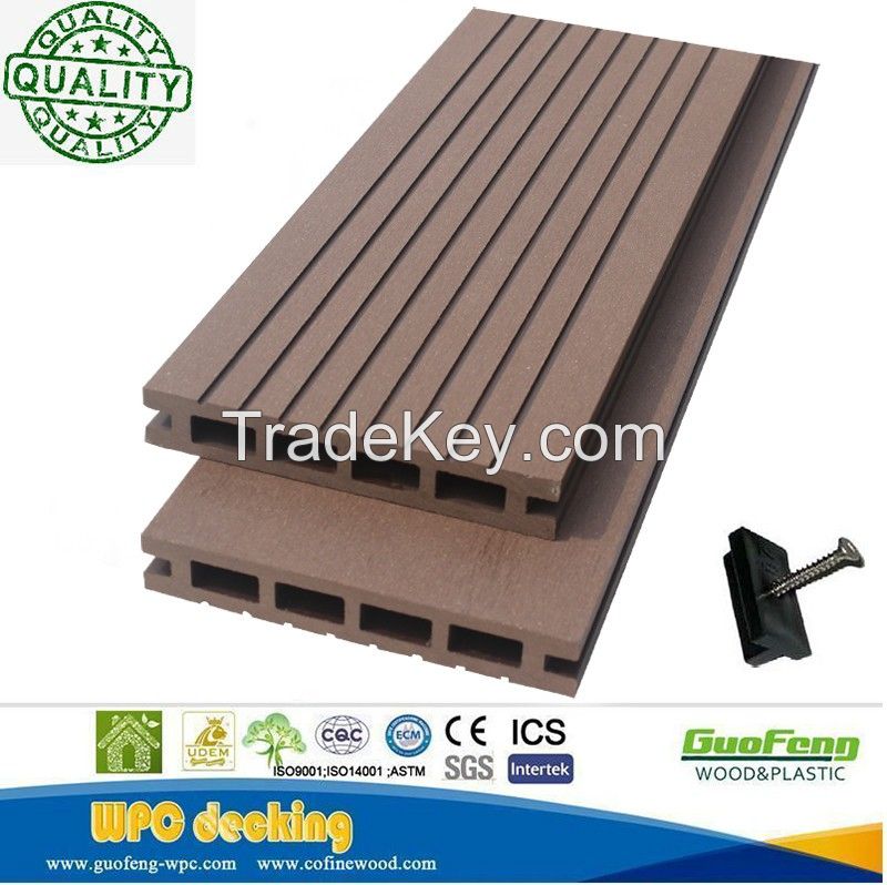 wood plastic composite deck