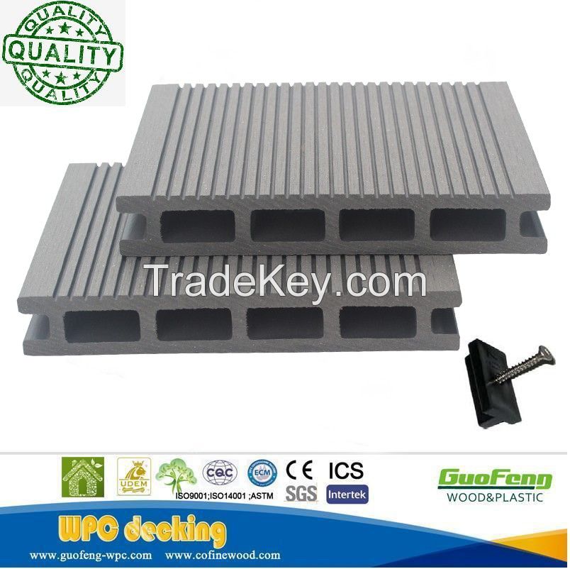 wood plastic composite deck