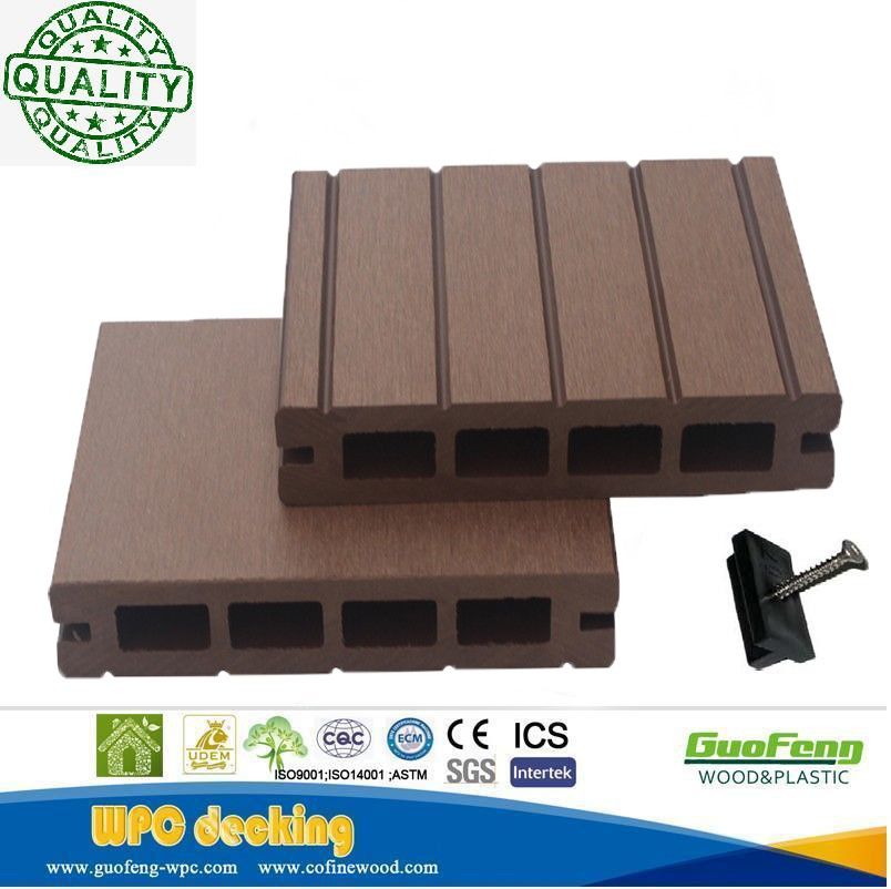 wood plastic composite decking