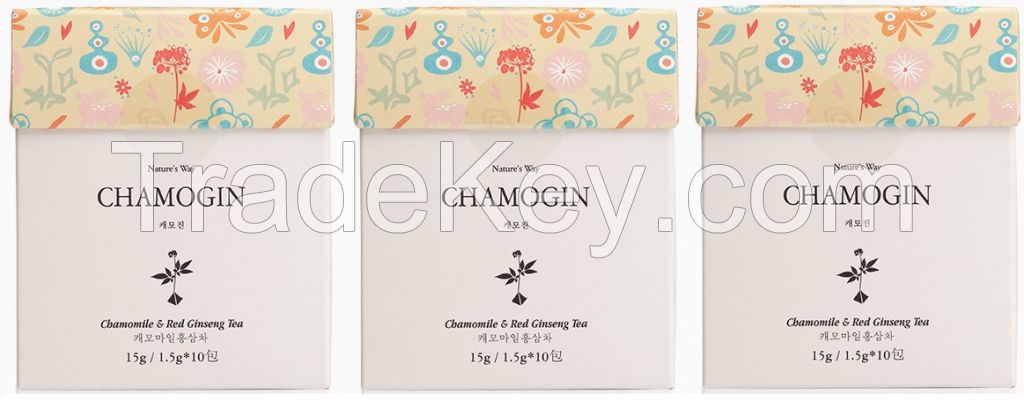 CHAMOGIN TEA (Chamomile and Red Ginseng tea)