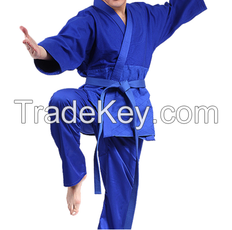 Youyun China supplier wholesale and custom white and blue judo uniform