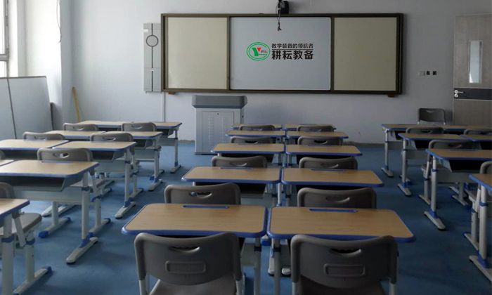 Classroom desk and chair