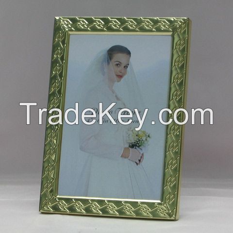 Brushed silver photo frame (special size available) Item No.:504