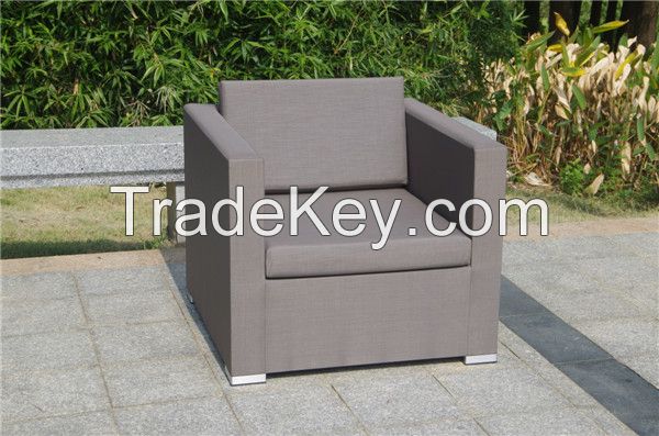 Garden Furniture Aluminium Sling Sofa for French market