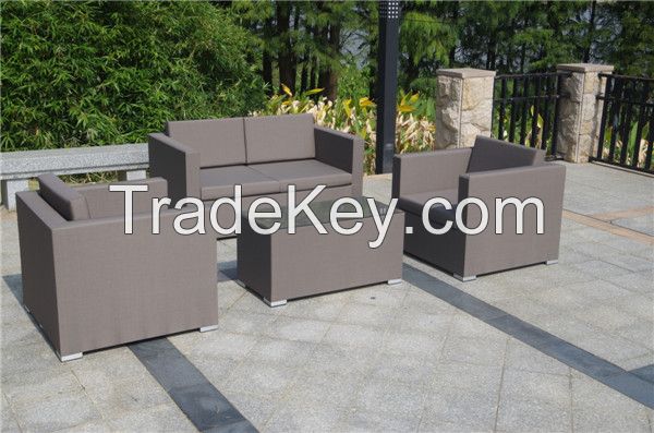 Garden Furniture Aluminium Sling Sofa for French market