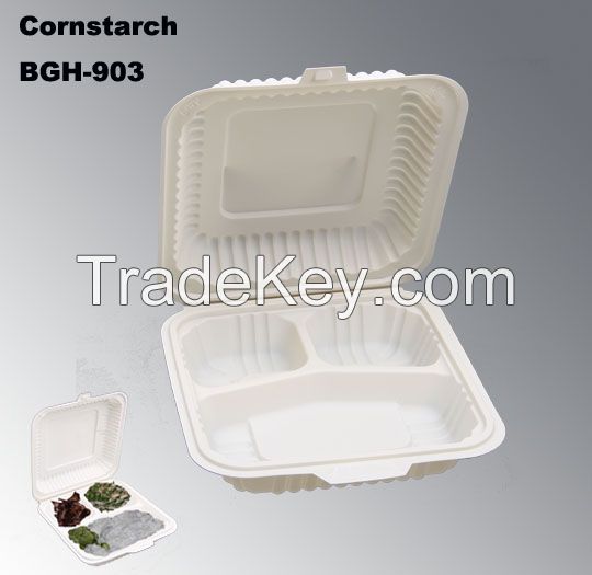 1200ml Lunch Container Bgh-903 China Made Good Quality of Food Use Take out Box Disposable Tableware