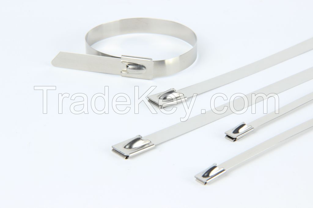 Stainless Steel Cable Tie-Ball Lock Type