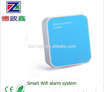 WIFI+GSM Smart alarm system with APP&IP camera, CE&ROHS