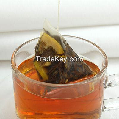 Chunchi Green Product Flower Tea Lemon Oolong Black Tea Teabag 15 Bags