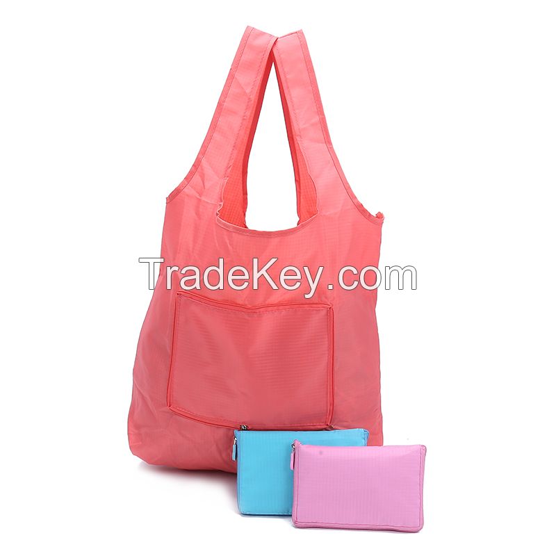 Promotional Recycle Fashion Foldable Handle Shopping Bag