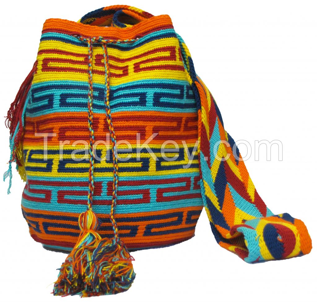 Traditional Wayuu Bag /Mochila Bags/Beach Bags/Crochet Bags
