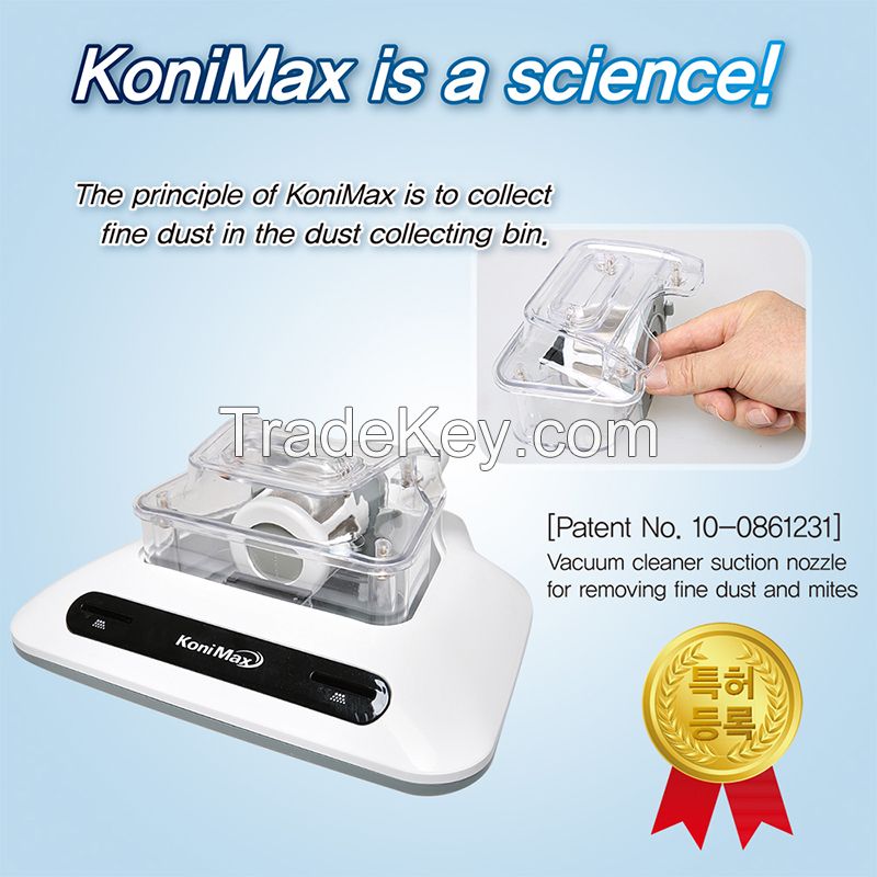 KoniMax, killing dust mites, Removing invisible mite, dust mite cleaner for bedding