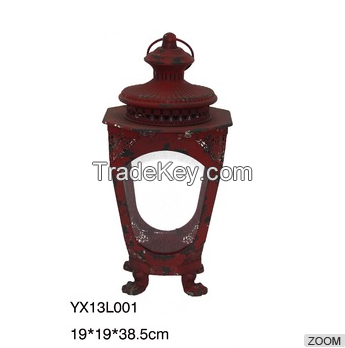 Iron Candle Lantern Metal Lantern