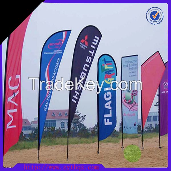 china hot sale custom cheap advertise print banner flag