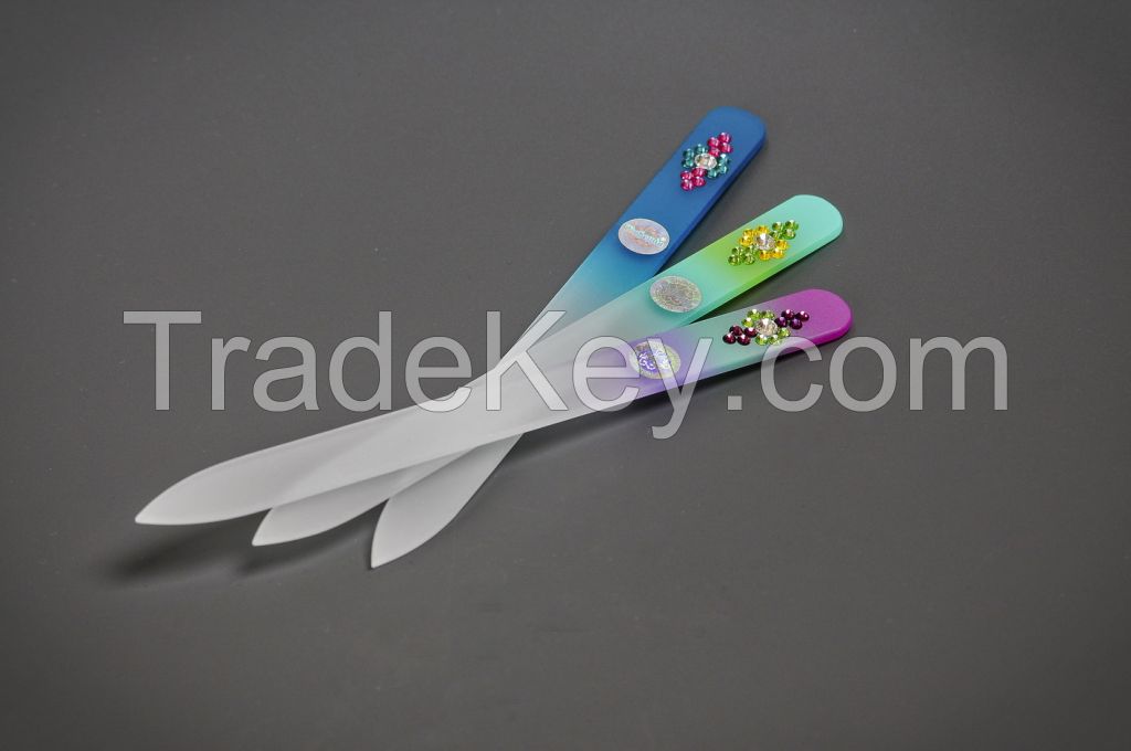 Glass Crystal Nail File