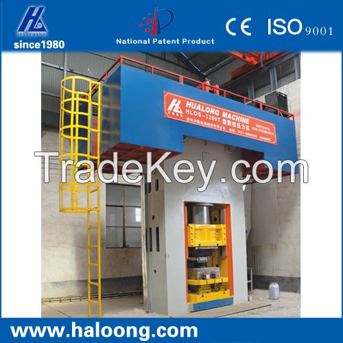 High precision electric screw metal forging press