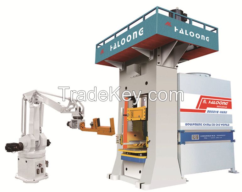 Automatic refractory brick production line