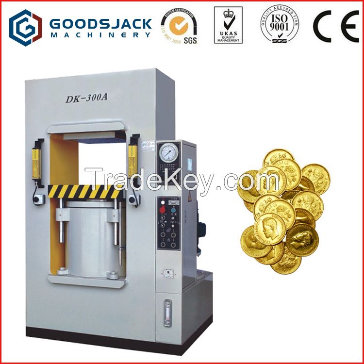 Hydraulic Coining Presses Coin Medals Embossing Machine