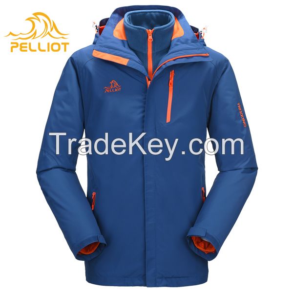 Men's Breathable Pecock Blue Coaches Jacket