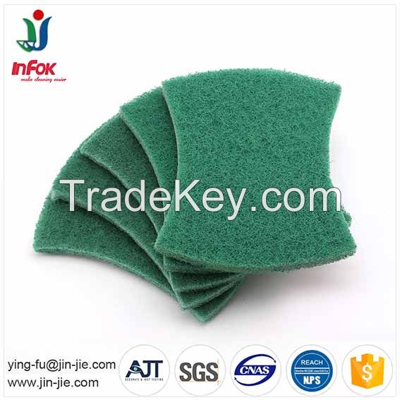 Nylon Kitchen Usage Scouring Pad/ Heavy Duty Scouring Pad/Abrasive  Scouring Pad/Eco-Friendly Cleaning Scouring Pad