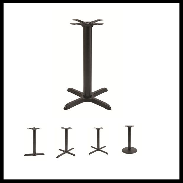 outdoor aluminum metal steel iron dining restaurant cast table bases